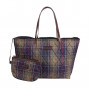 Sac matelassé Wetherham tartan Barbour