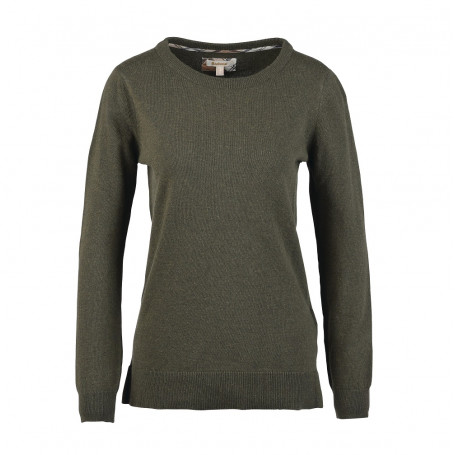 Pull Pendle col rond femme Barbour
