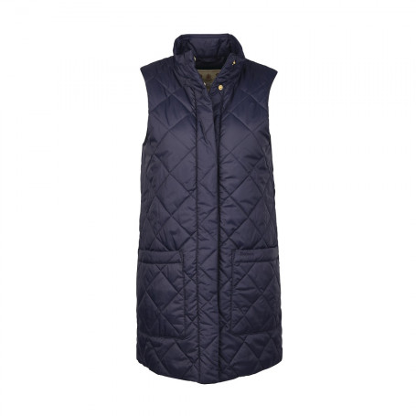 Gilet matelassé long Cosmia femme Barbour