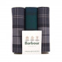 Coffret mouchoirs de poche Barbour