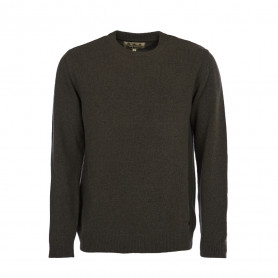 Pull Nelson Essential col rond Barbour