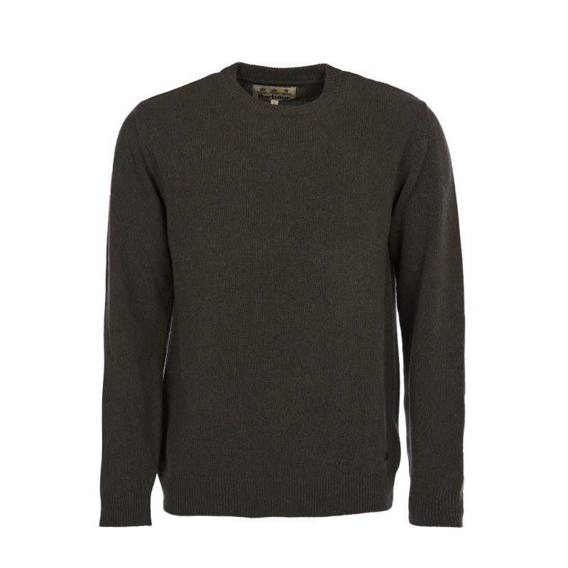 Pull Nelson Essential col rond Barbour