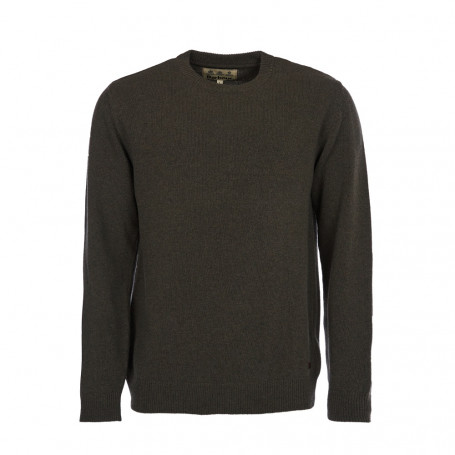 Pull Nelson Essential col rond Barbour