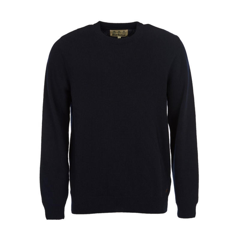 Pull Nelson Essential col rond Barbour