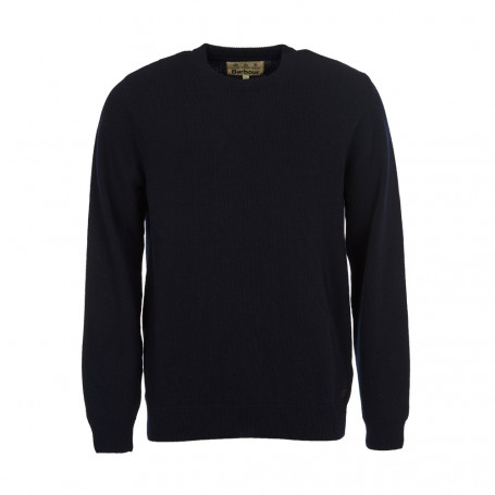 Pull Nelson Essential col rond Barbour