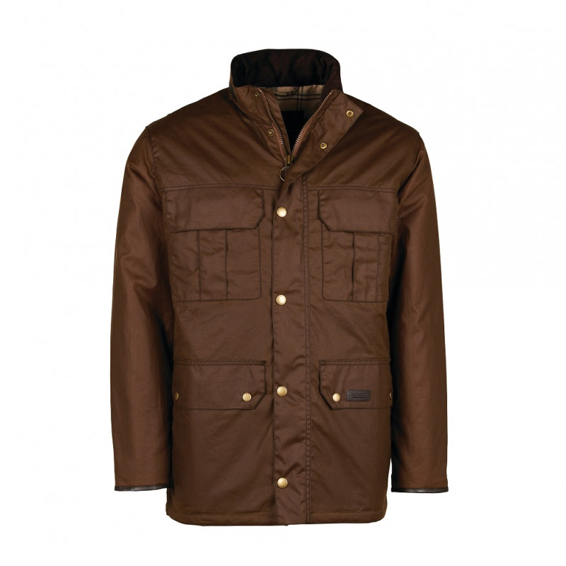 Veste huilée Malcolm Barbour