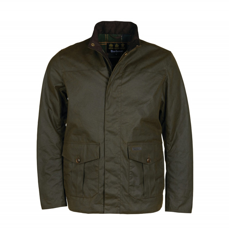 Veste huilée Sheldon Barbour