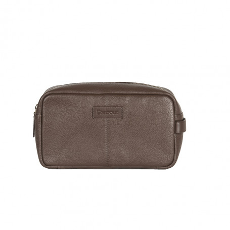 Trousse de toilette en cuir Highgate Barbour