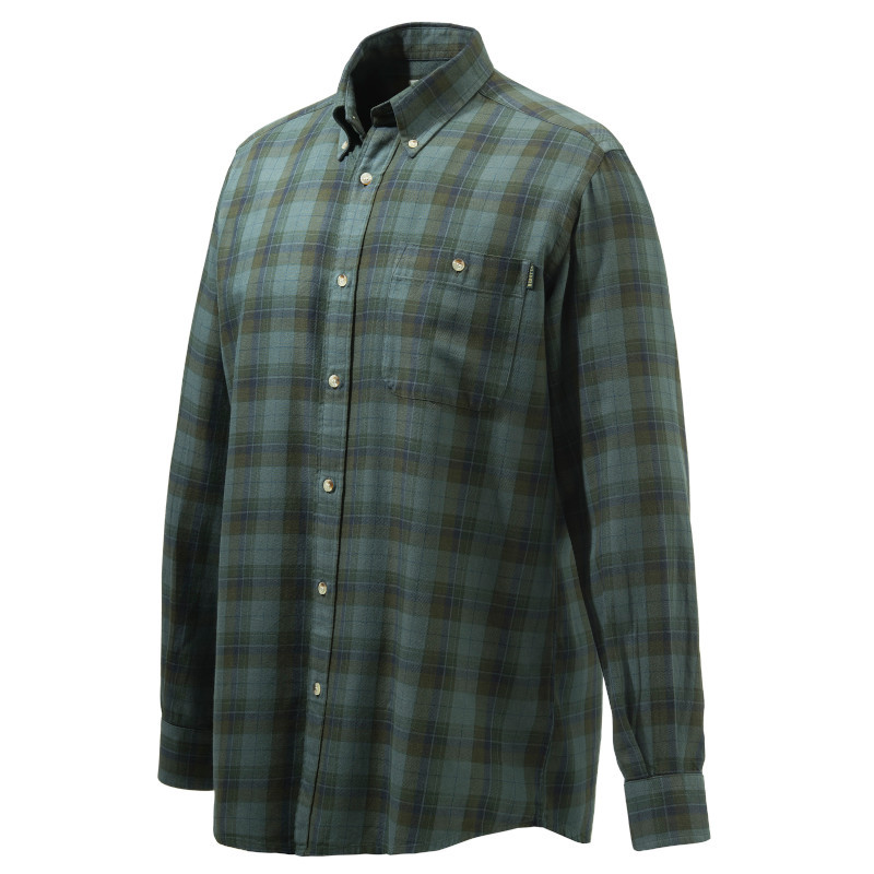 Chemise Wood Flannel Button Down Beretta