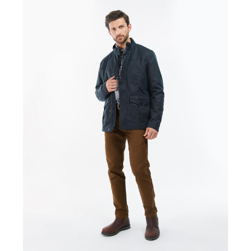 Veste huilée Sheldon Barbour