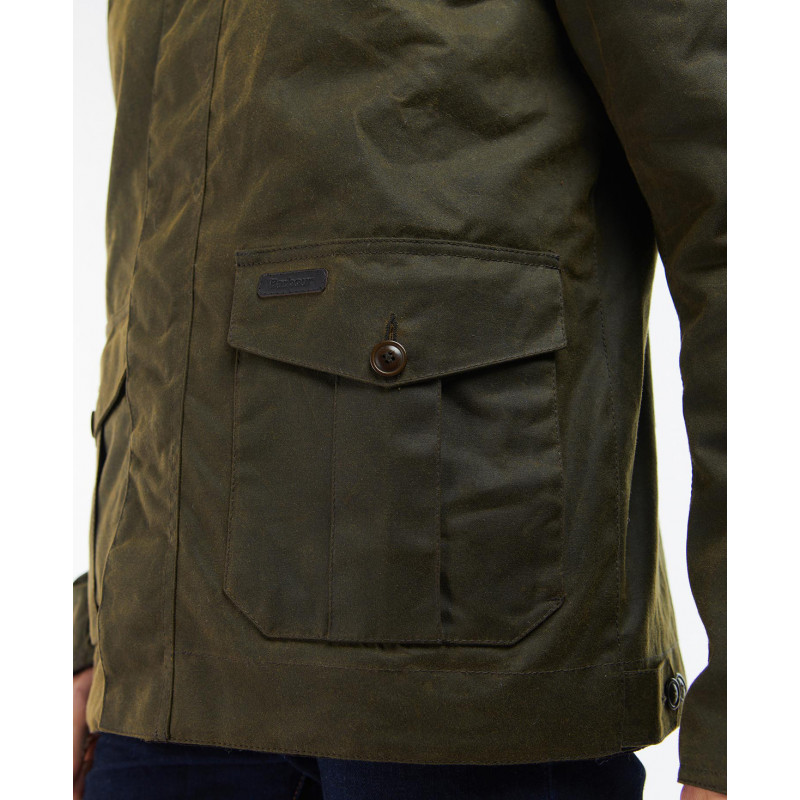 Veste huilée Sheldon Barbour