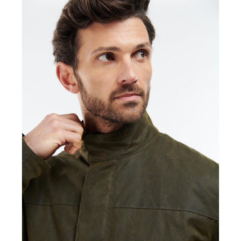 Veste huilée Sheldon Barbour