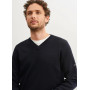 Pull Cuirasse col V Saint James