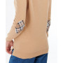 Pull Pendle col rond femme Barbour