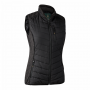 Gilet matelassé bi-matière Caroline femme Deerhunter
