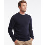 Pull Nelson Essential col rond Barbour