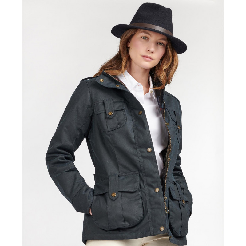 Veste huilée Winter Defence Femme Barbour