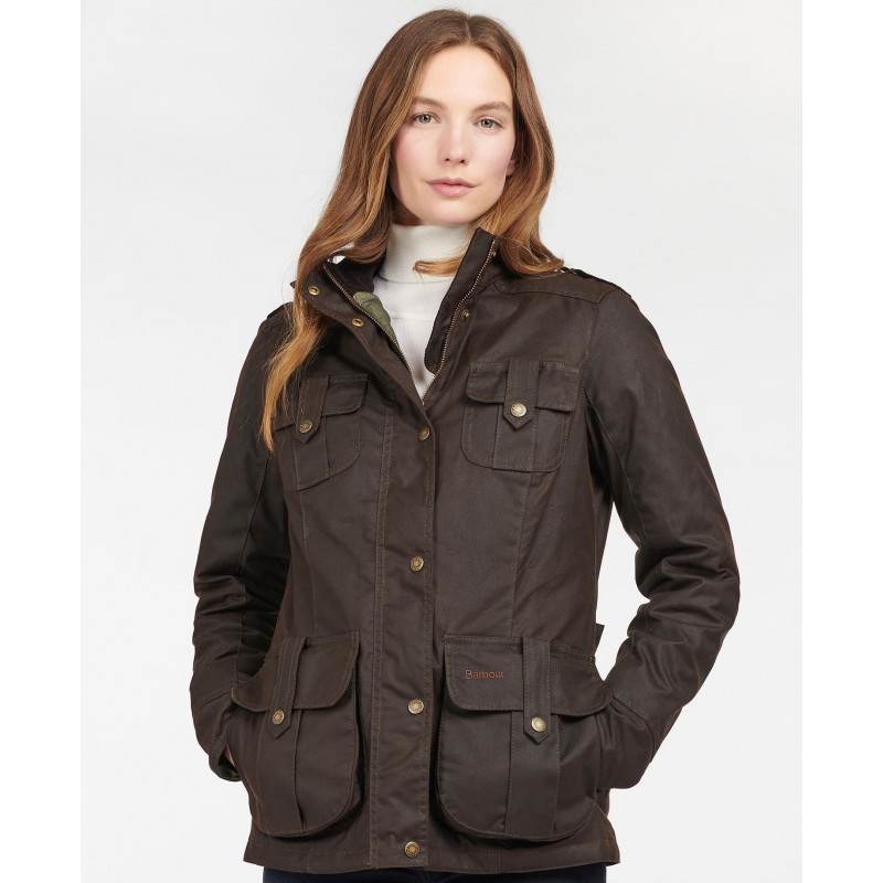 Veste huilée Winter Defence Femme Barbour