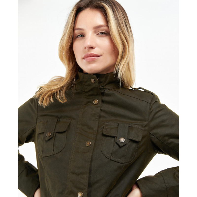 Veste huilée Winter Defence Femme Barbour