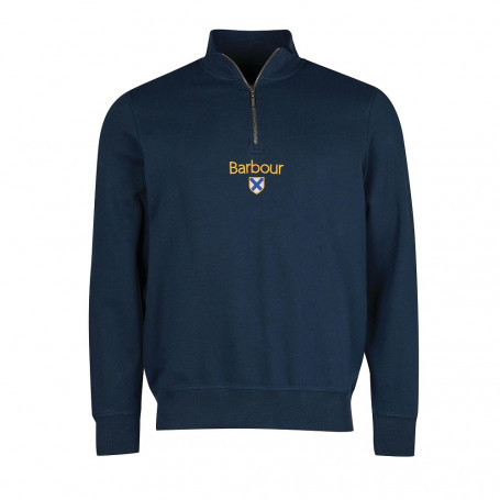 Sweat Trinity Halve Ritssluiting Barbour