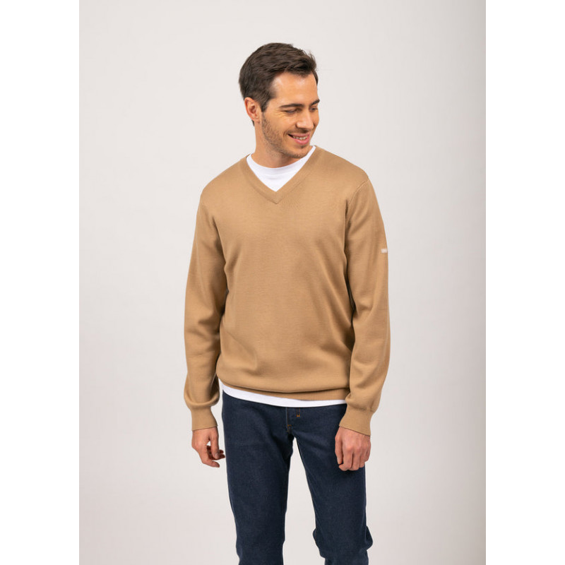 Pull Cuirasse col V Saint James