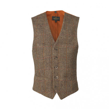 Vest gekleed Orkney Tweed Laksen