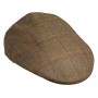 Casquette Plate en Tweed Woolston Laksen