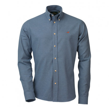 Chemise en coton brossé Laksen
