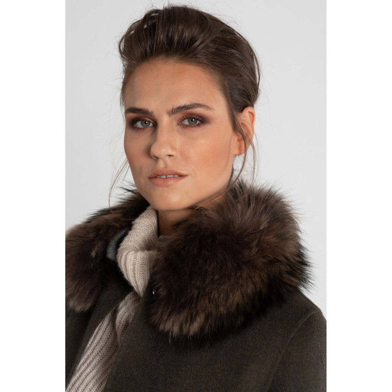 Manteau réversible Elly femme avec fourrure Schneiders