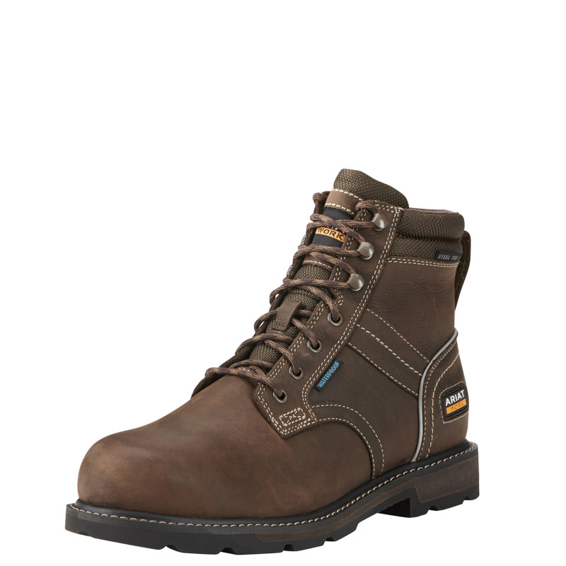 Ariat Groundbreaker 6" H20 veiligheidsschoenen met stalen neus