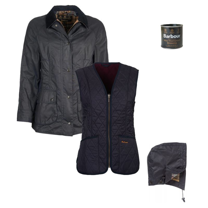 Pack Veste huilée Beadnell Femme Barbour