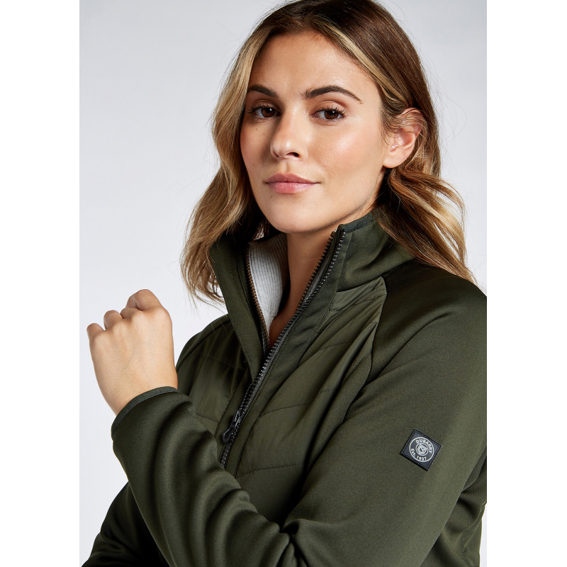 Veste Polaire Femme EWM M - Marron - Hiver Zippée