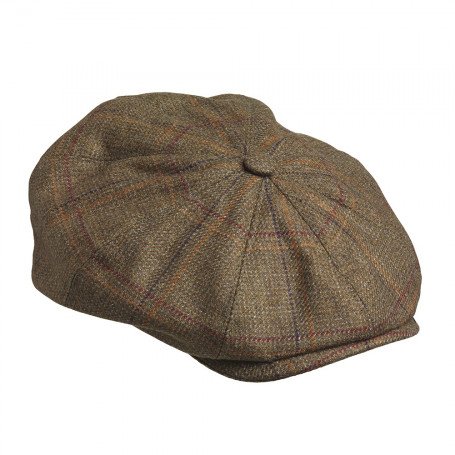 Casquette Tweed Bakerboy Woolston Laksen