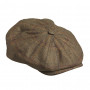 Casquette Tweed Bakerboy Woolston Laksen