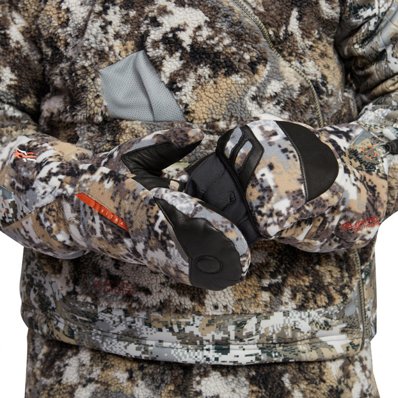 Gants Incinerator Flip Mitt Optifade Elevated II Sitka