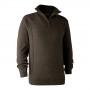 Pull col zippé en laine Sheffield Deerhunter
