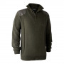 Pull col zippé en laine Sheffield Deerhunter