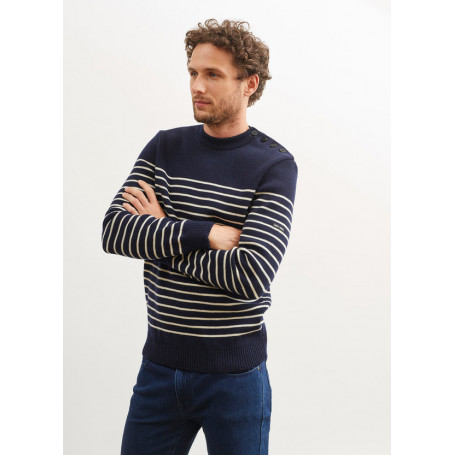 Pull Binic rayé Saint James