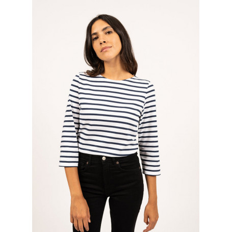 Marinière manches 3/4 Galathée femme Saint James