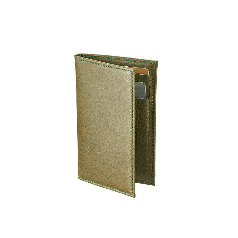 Portefeuille en cuir - Portefeuille marron, rouge ou noir