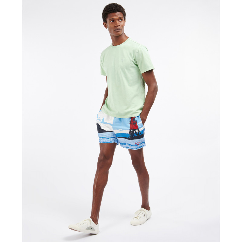 T-shirt Garment Dyed Barbour
