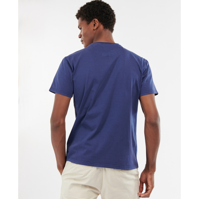 T-shirt Garment Dyed Barbour