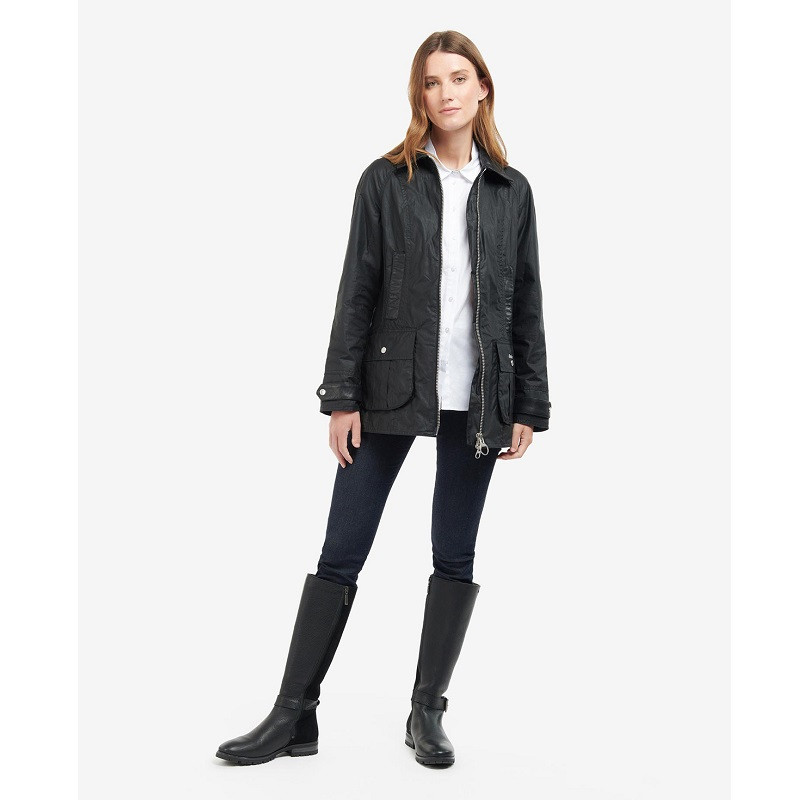 Barbour damesjas Beadnell Premium geolied