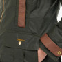 Veste huilée Beadnell Premium femme Barbour