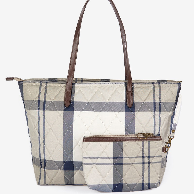 Sac matelasse Wetherham tartan Barbour