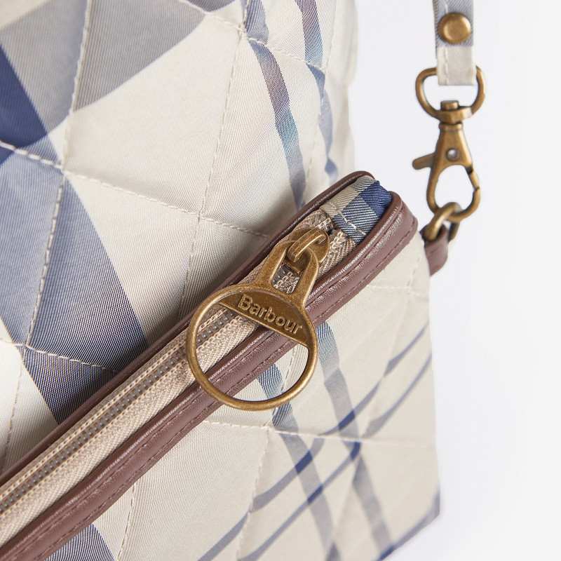 Sac matelasse Wetherham tartan Barbour
