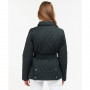 Gewatteerd Barbour damesjack met riem en defensie