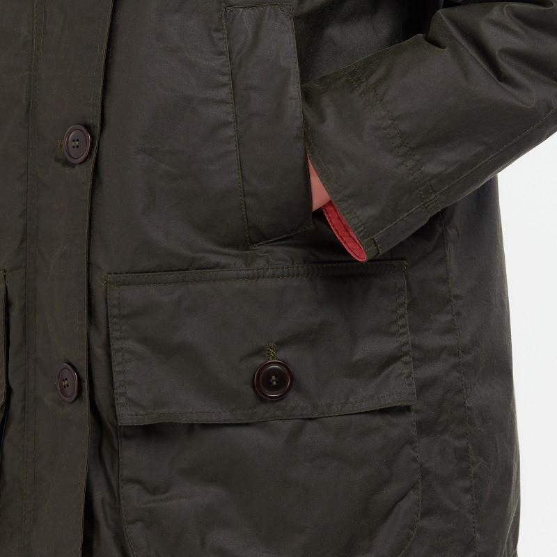 Veste huilée Salt femme Barbour