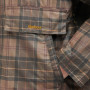 Veste huilée en tartan Eddleston femme Barbour