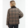 Veste huilée en tartan Eddleston femme Barbour